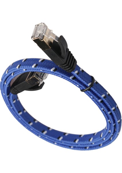 Charmant Cat7 Ethernet Kablosu, Yüksek Hızlı Ethernet Lan Kablo Yama Kordon Altın Xbox / Router / Modem / Yama Paneli Için Kaplama 1.8m (Yurt Dışından)