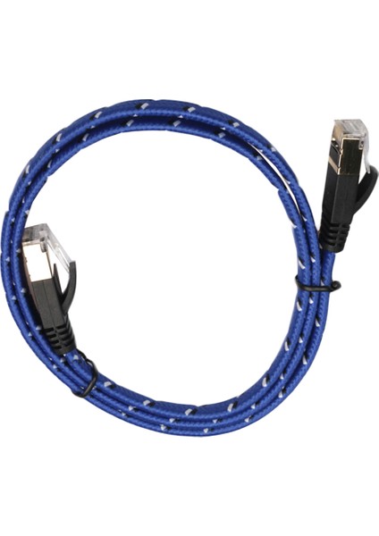 Charmant Cat7 Ethernet Kablosu, Yüksek Hızlı Ethernet Lan Kablo Yama Kordon Altın Xbox / Router / Modem / Yama Paneli Için Kaplama 1.8m (Yurt Dışından) indirimleri