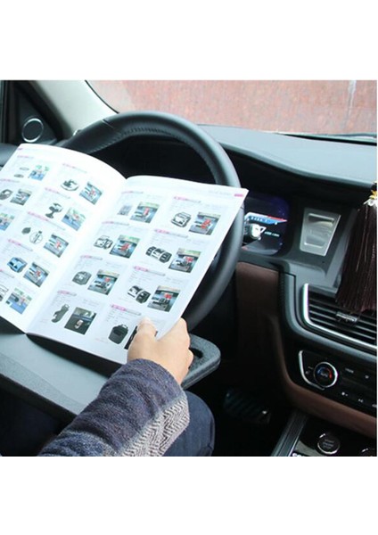 Charmant Oto Araba Direksiyon Tepsi Masa Masası Tablet Çok Fonksiyonlu Seyahat Siyah Için (Yurt Dışından) fırsatları