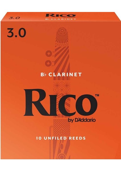 Rico RCA1030 Sib Klarnet Kamışı No:3