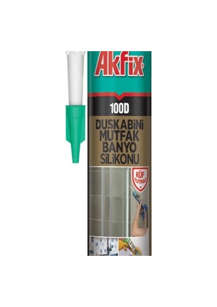 Duşakabin Mutfak Banyo J Slikon Yapıştırıcı Şeffaf 1 Adet