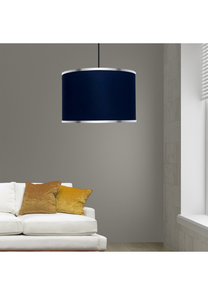 Viscose 35X35X21 Siyah Elektrik Kablolu Kumaş Avize fiyatları