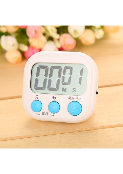Mutfak Elektronik Zamanlayıcı Öğrenci Geri Sayım Dijital Zamanlayıcı