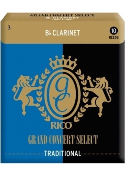 Rico Grand Concert RGC10BCL300 Sib Klarnet Kamışı No:3