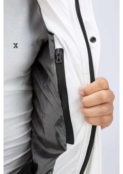 Erkek H Winter Ski Jacket - Beyaz
