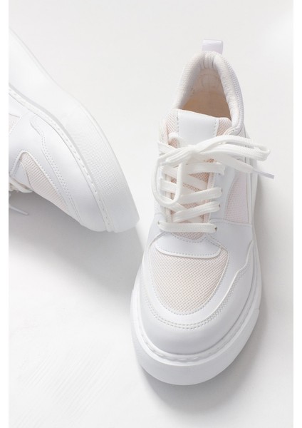 Pure Beyaz Cilt Kadın Spor Ayakkabı modelleri