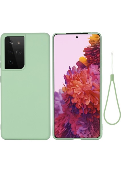 Samsung Galaxy S21 Ultra Için Darbeye Daynıklı Yumuşak Sıvı Silikon Telefon Kılıfı (Yurt Dışından) fiyatları