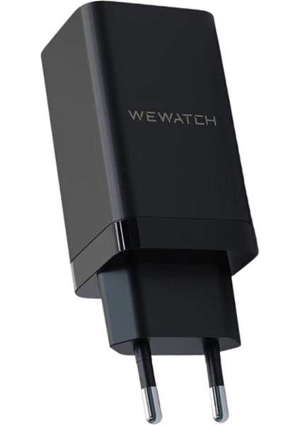 65W Gan Hızlı Şarj Cihazı 3 Çıkış 1 USB 2 Pd Port Süper Şarj