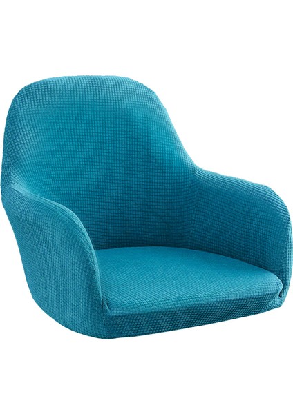 Jakarlı Yemek Sandalye Slipcovers Yemek Odası Sandalye Koruyucu Kahve (Yurt Dışından)