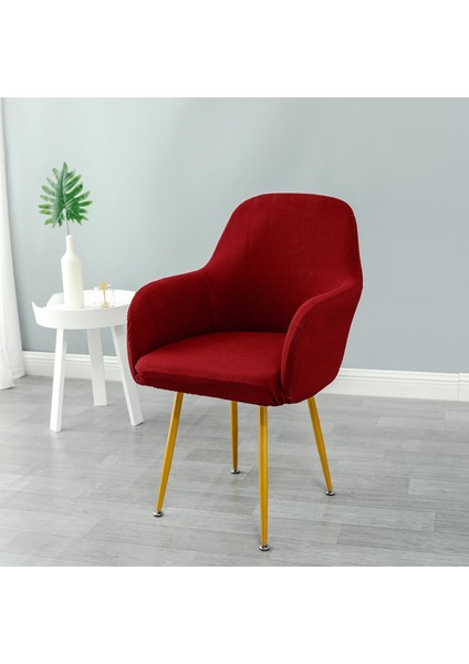 Jakarlı Yemek Sandalye Slipcovers Yemek Odası Sandalye Koruyucu Kahve (Yurt Dışından) fırsatları