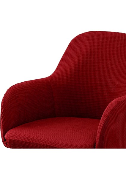 Jakarlı Yemek Sandalye Slipcovers Yemek Odası Sandalye Koruyucu Kahve (Yurt Dışından) indirimleri