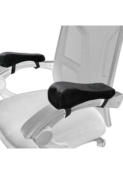 Ofis Koltuğu için Yumuşak Kol Yastığı - Siyah (Yurt Dışından) fırsatları