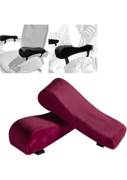 Ofis Koltuğu için Yumuşak Kol Yastığı - Siyah (Yurt Dışından) indirimleri