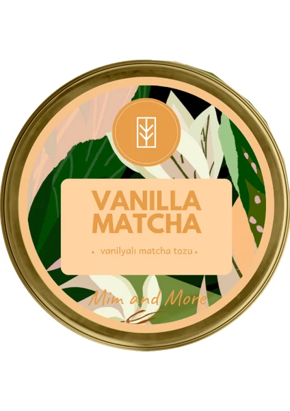 Mim And More Vanilla Matcha - Vanilyalı Matcha