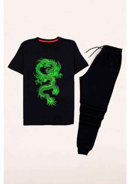 Green Dragon Baskılı Eşofman Takımı