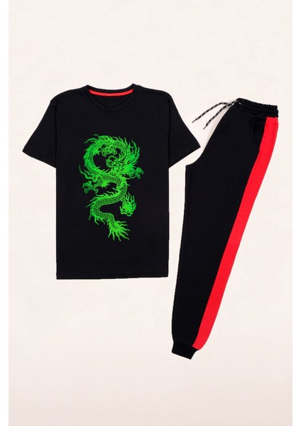 Green Dragon Baskılı Eşofman Takımı