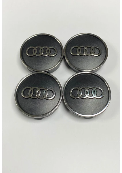 Shops Audi Jant Göbeği (Ebat 55/60) (55MM Yuva) ( 4lü Set)