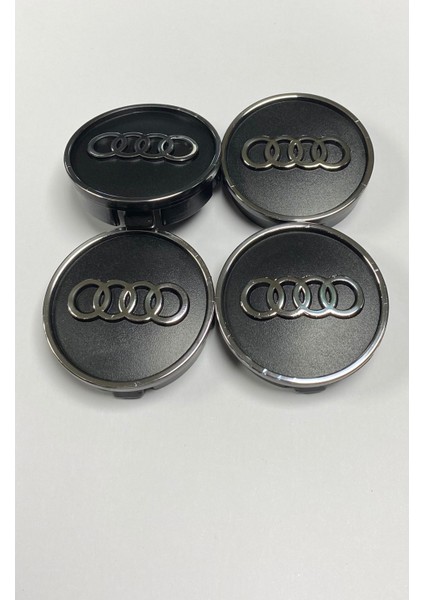 Shops Audi Jant Göbeği (Ebat 55/60) (55MM Yuva) ( 4lü Set)