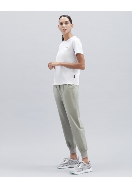 W Micro Coll Daily Jogger Pant Kadın Haki Eşofman Altı - S211078-801 fiyatları