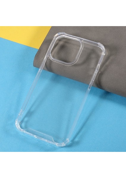 Apple İphone 13 Pro 6.1 Inç Uyumlu Darbeye Dayanıklı Silikon Tpu Telefon Kılıfı - Şeffaf (Yurt Dışından) modelleri