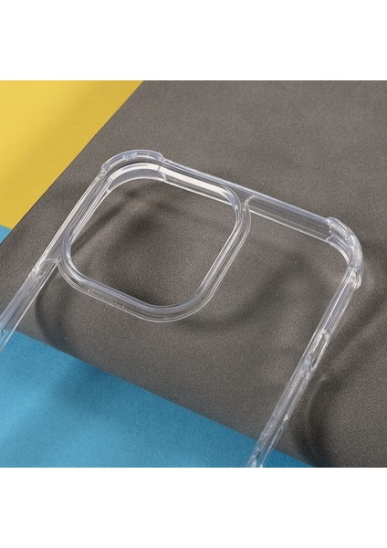 Apple İphone 13 Pro 6.1 Inç Uyumlu Darbeye Dayanıklı Silikon Tpu Telefon Kılıfı - Şeffaf (Yurt Dışından) fırsatları