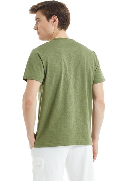 Erkek Tshirt 30855 - Haki modelleri