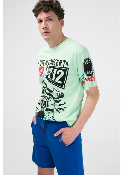 Baskılı Unisex Oversize T-shirt