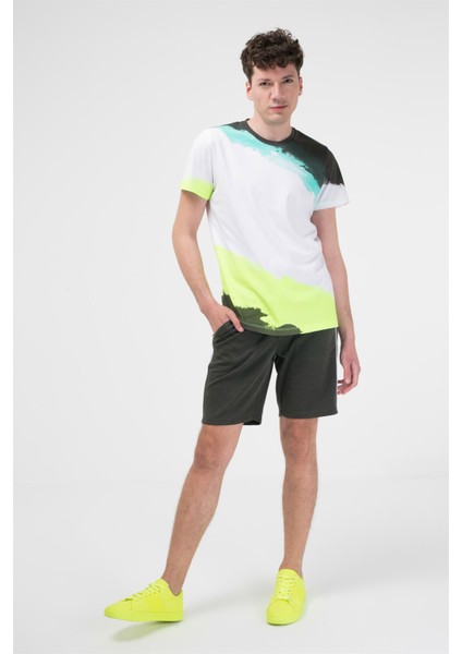 Baskılı Erkek T-shirt