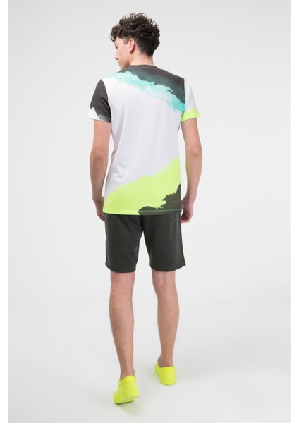Baskılı Erkek T-shirt