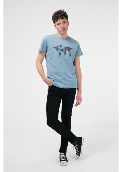 Yüksek Baskılı Erkek T-shirt