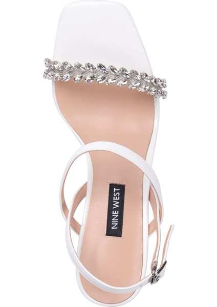 Tellu 2fx Beyaz Kadın Topuklu Sandalet modelleri