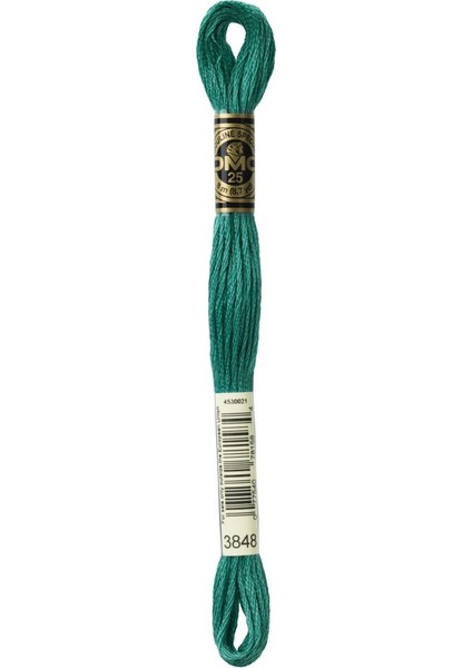 Dmc Muline Specisl 8 Metre Nakış Ipliği (2 Adet): Renk: 3848