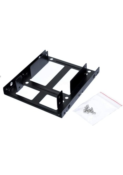 2li 3.5" 2x2.5" SSD / HDD Bağlama Harddisk Kızağı 2x HDD Tutucu 2.5 HDD SSD Montaj Kiti