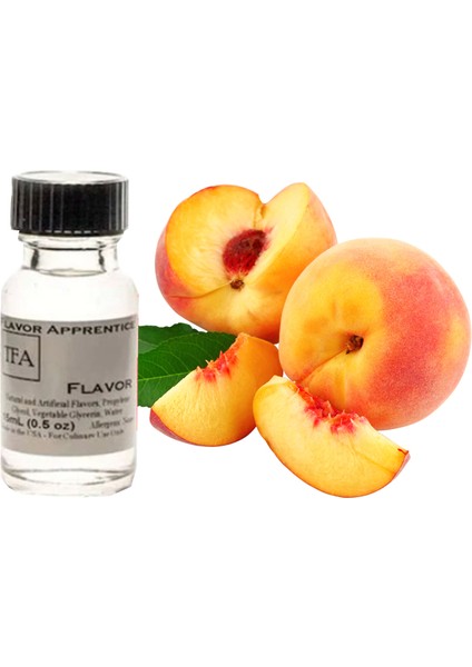 Tfa/tpa Peach Gıda Aroma Vericisi 10 ml