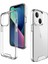 Apple iPhone 13 Kapak Sararmaz Darbe Emici Lüx Şeffaf Kılıf 1