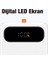 20W Dijital LED 10000mAh Powerbank Hızlı Şarj Lightning Kablolu Ppblk-02 2