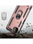 Galaxy A22 5g Için Darbeye Dayanıklı Halka Standlı Pc + Tpu Telefon Kılıfı - Rose Gold (Yurt Dışından) 5