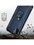 Galaxy A22 5g Için Darbeye Dayanıklı Halka Standlı Pc + Tpu Telefon Kılıfı - Mavi (Yurt Dışından) 5