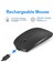 Samsung Galaxy Tab Active 3 T577 Tablet Için Uyumlu Slim Şarjlı Bluetooth Klavye ve Mouse Seti 4