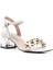 Montreal White Transparent Sandals 2