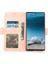 Galaxy Note 10 Plus 5g Için Deri Kart Yuvalı ve Standlı Telefon Kılıfı - Pudra Pembe (Yurt Dışından) 5