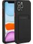 Apple iPhone 12 Pro Için Kart Yuvalı Tam Korumalı Yumuşak Tpu Telefon Kılıfı - Siyah (Yurt Dışından) 1