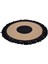 Hasır India 5013 120X120 Siyah Daire Halı ~ 1.44 M2 6