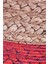 Çift Taraflı Baskılı Jüt TRQ003 Kırmızı Daire Halı 150X150 ~ 2.25 M2 4