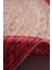 Çift Taraflı Baskılı Jüt TRQ003 Kırmızı Daire Halı 150X150 ~ 2.25 M2 6