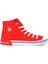 PO-10151 Kırmızı Erkek Bilek Boy Sneaker 1