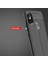 Xiaomi Mi A2 Lite Kılıf Deri Görünümlü Renk Atmayan Dayanaklı Silikon Kapak (Niss) 5