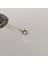Cerrahi Çelik Zirkon Taşlı, Piercing - Bar Uzunluğu 6 Mm- 1 Adet 2