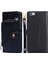 Apple İphone 6 / 6S Için Fermuarlı Çanta Pu + Tpu Pu Kılıf Siyah (Yurt Dışından) 1