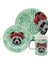 Panda Turkuaz Mama Takımı 1